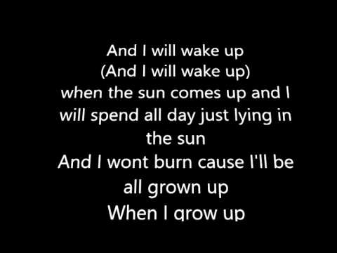 grow up song lyrics