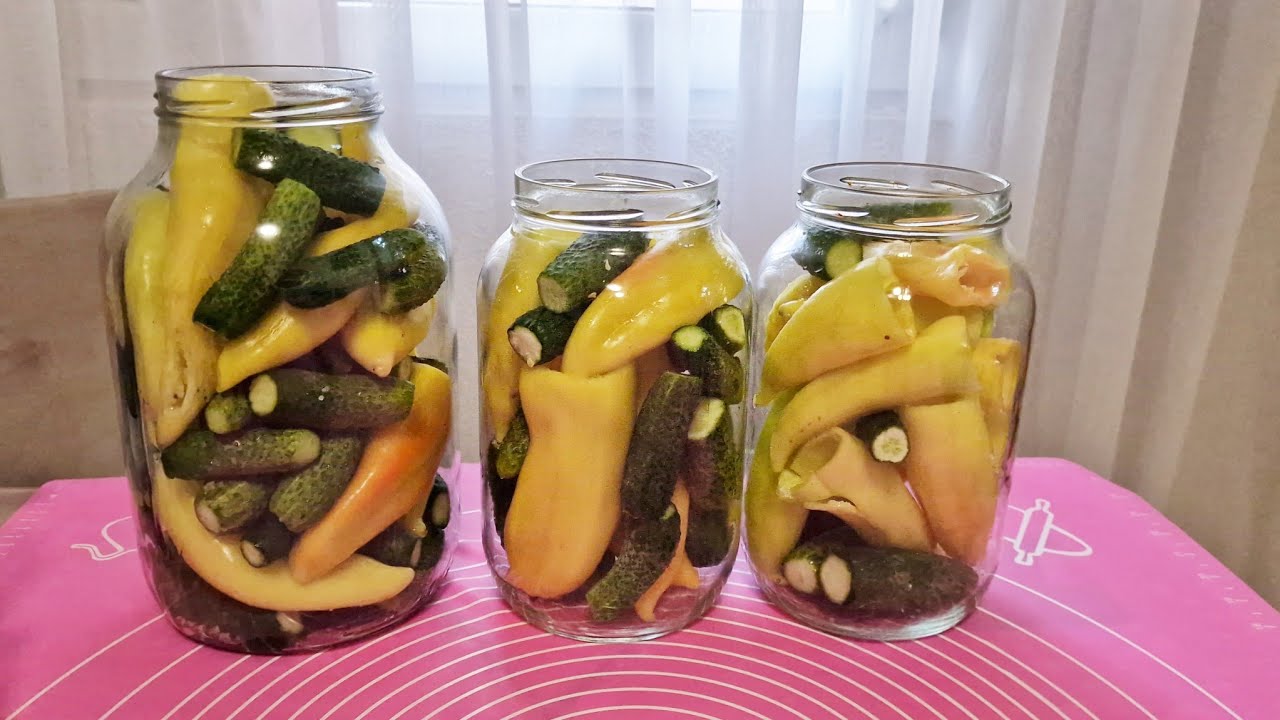 Ju mjafton kjo Turshi per Dimer.Pa konzervues. TURSHI me Speca dhe Kastraveca