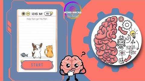 Brain Test: Help Tom get his fish. | Level 169