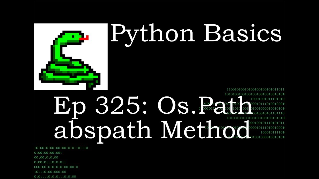 Python Abspath
