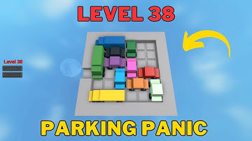 How To Solve Parking Panic Level 38 | Roblox