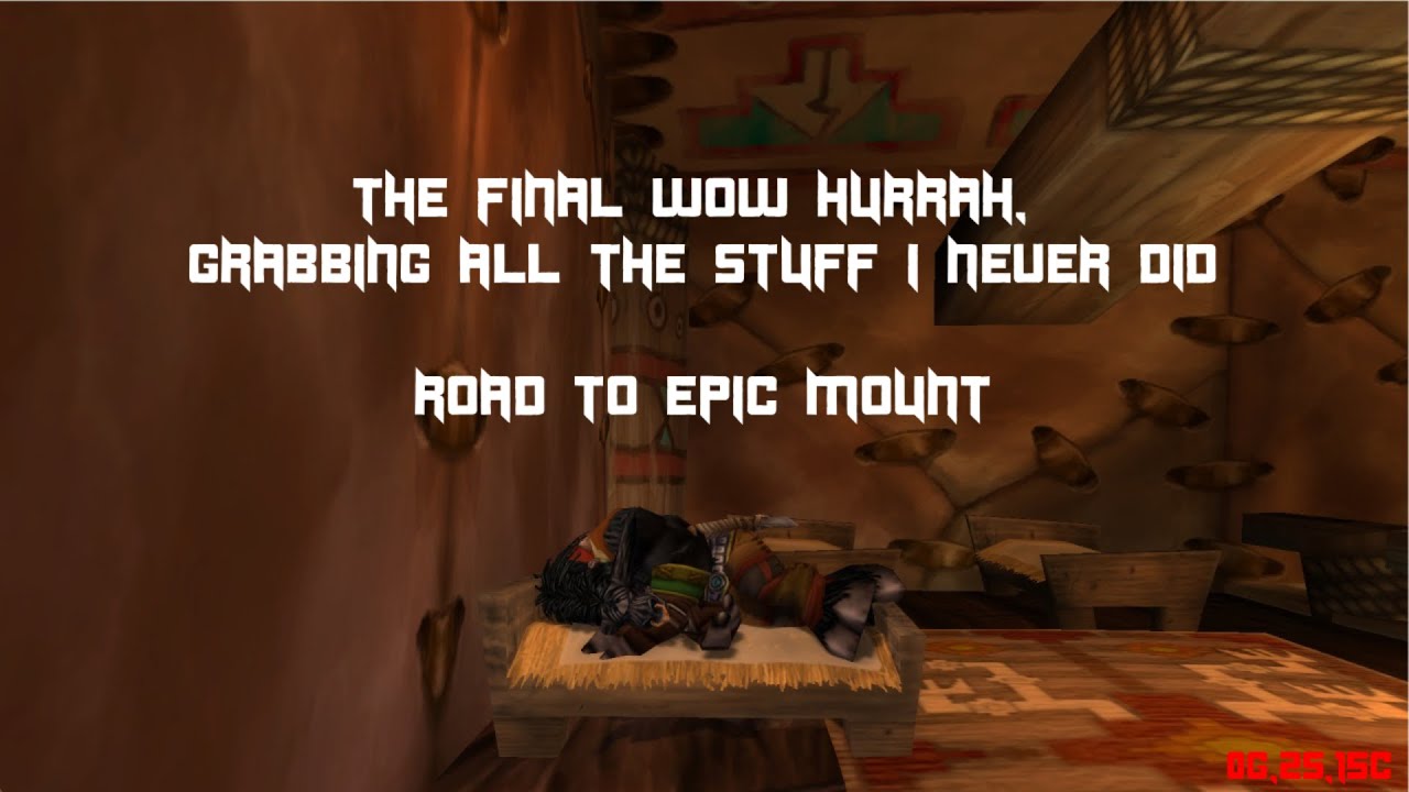 WoW Classic Era Longplay: Tauren Hunter Leveling (Mulgore 6-7) - No Commentary