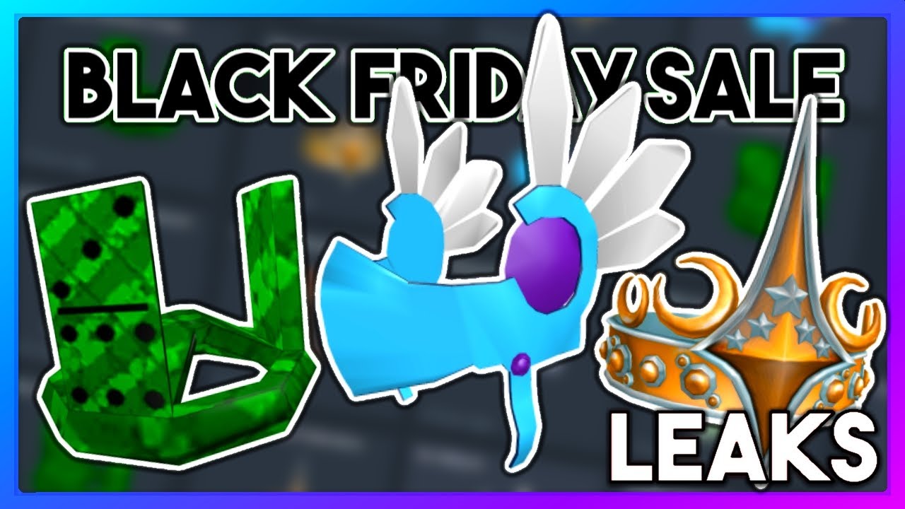 Leaks Insane New Limiteds Roblox Black Friday Sale 2019 Items Youtube - viridian domino crown roblox item leak rolimon s