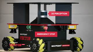 Waypoint Robotics Industrial Strength, Omnidirectional AMRs- Product Overview