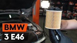 Noskatieties video ceļvedi par to, kā nomainīt Eļļas filtrs uz BMW 3 Convertible (E46)