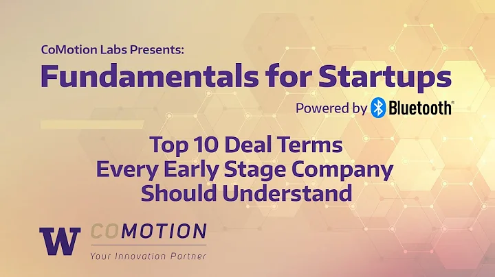 Fundamentals for Startups: Top 10 Deal Terms Every...
