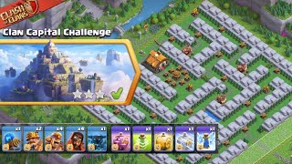 How to easily 3 star Clan Capital Challenge (Clash of Clans)