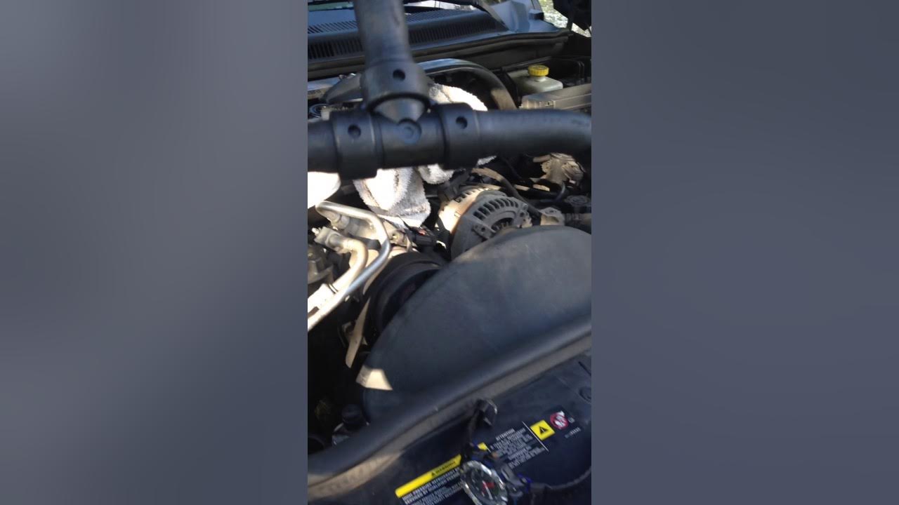 2006 Jeep Commander heater core hose replacement YouTube