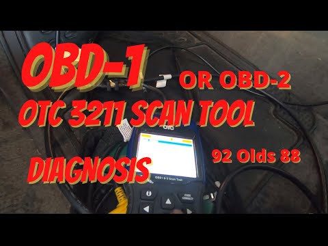 92 OLDS 88 diagnosis with OTC Scan Tool, for OBD1 and OBD 2…OLDSMOBILE DELTA 88