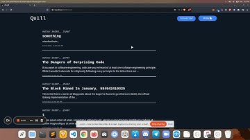 Decentralised blogging platform using Blockchain | Full Explanation with Source Code | Final Year