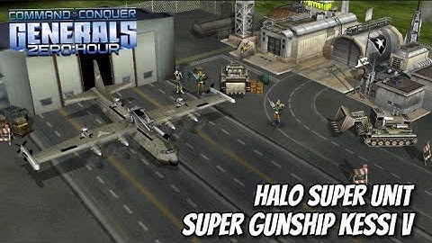 C&C Generals - HALO Super Unit Test Run