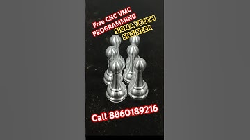 free CNC VMC PROGRAMMING AND practical training 100 percent placement #cnc #vmc
