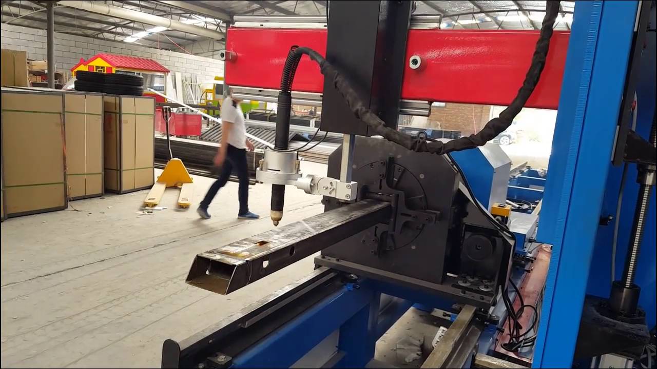 square pipe plasma cutting machines round pipe cnc plasma cutter