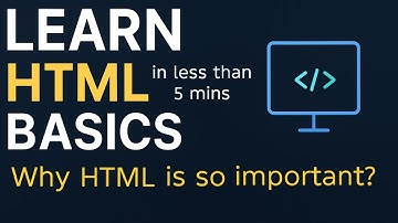 HTML Basics Explained under 5 Minutes | Learn by Building a Cat Photo App