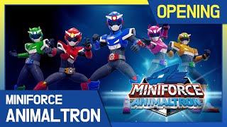 [Miniforce Animaltron]🦁Opening Song⚡ by Kids Pang TV English 27,737 views 6 days ago 1 minute, 4 seconds