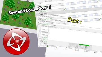 How to Save & Load Scenes in Clickteam Fusion 2.5! || Part 1: Saving Active