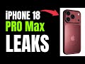 iPhone 18 Pro Max Leaks / Colors / Launch Date Explained!