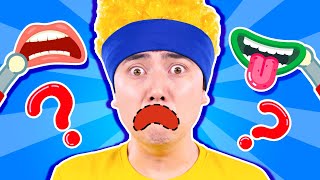 Where Is My Mouth? 😨 MORE Funny Kids Songs | Wolfoo Song - Nursery Rhymes