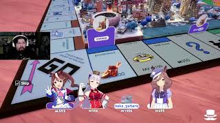 Monopoly VS Horse Girls  -  Hard Mode Umamusume &amp; Online Play  FULL STREAM