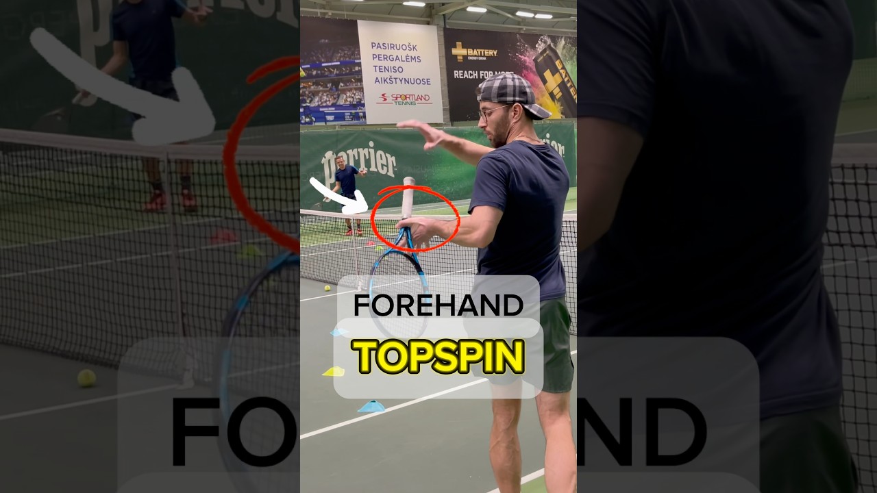 The Forehand Exercise You Need for More  TOPSPIN. 