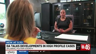 D.A. talks developments in high profile cases