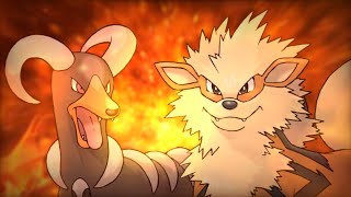 Houndoom vs. Arcanine - Rap Battle! Uber Pokemon Rap Battle #3