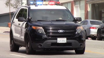 LAPD West LA Unit Responding