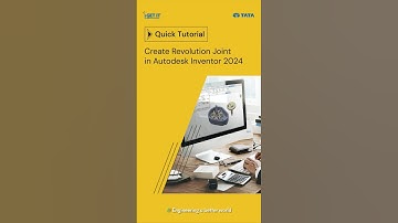 Create Revolution Joints in Autodesk Inventor. Watch the full video:  https://tatatech.wiki/4bz9o6n