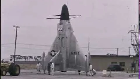 VT 842 Convair XFY-1 Pogo Test Flights Skeets Coleman