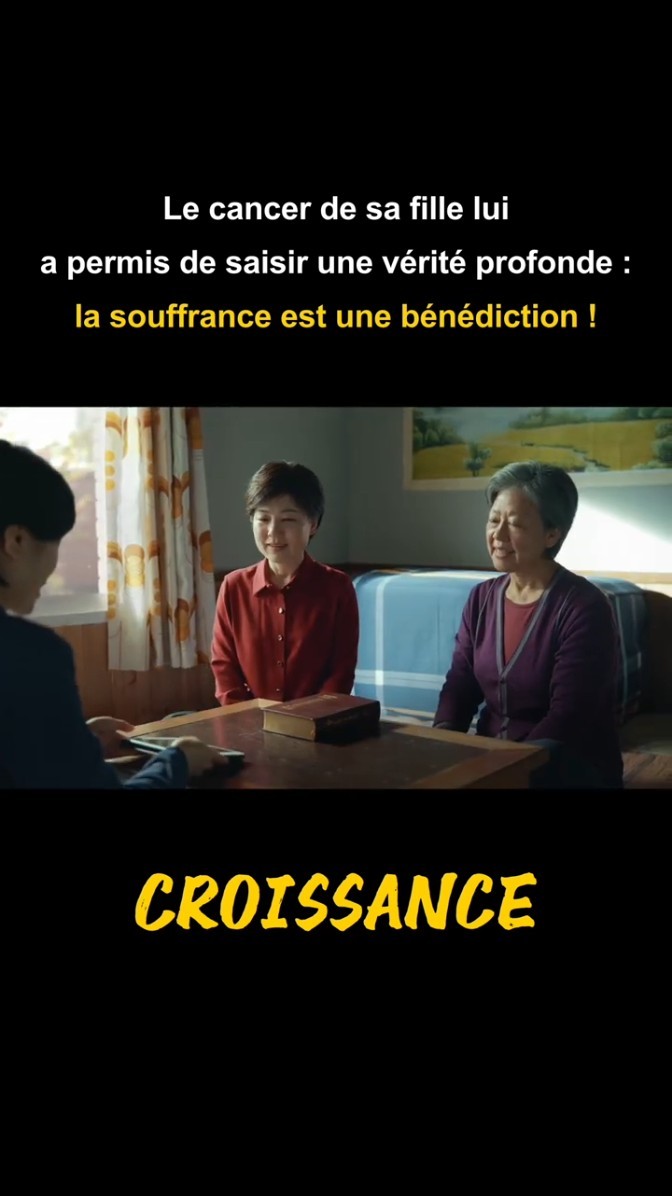 Le cancer de sa fille lui a permis de saisir une vérité profonde : la souffrance est une bénédiction !