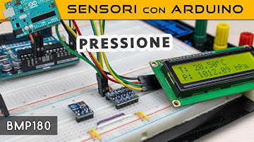 Sensore di pressione, altitudine e temperatura BMP180 (Sensori con Arduino)
