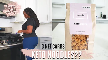Keto What I Eat in a Day | OMAD | NOODA Low Carb PASTA REVIEW