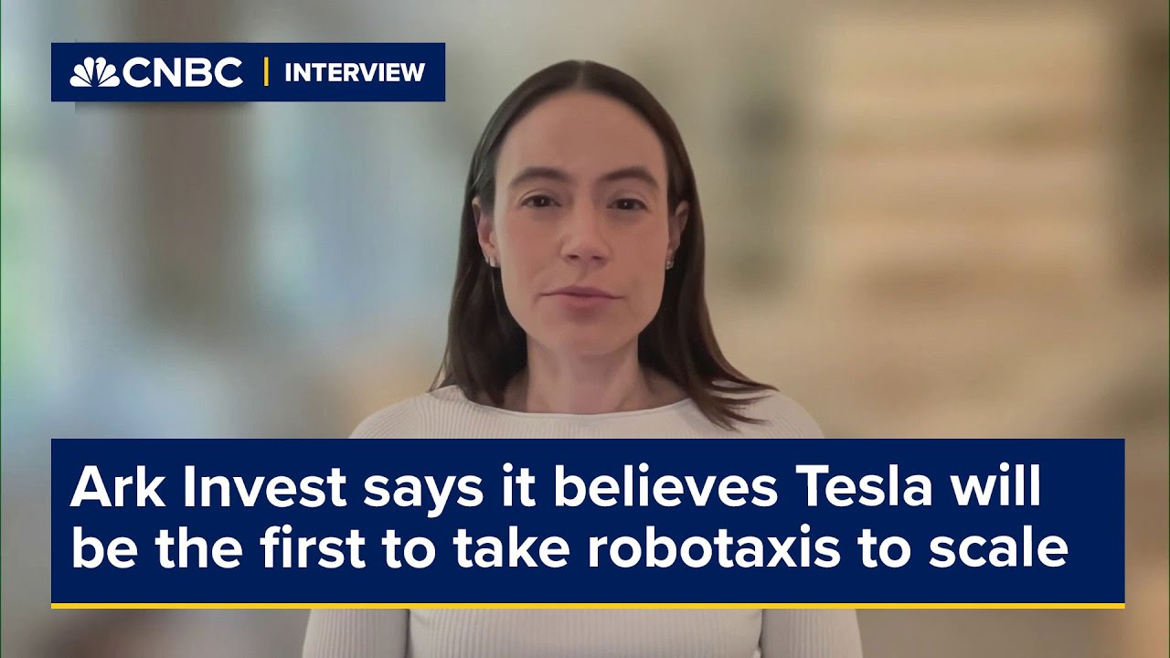 Ark Invest says it believes Tesla will be the first to take robotaxis to  scale