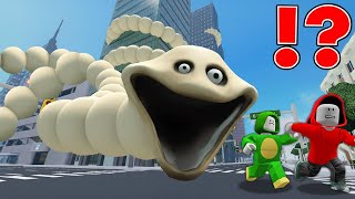 Jj And Mikey Escape Hungry Worm In Roblox ?