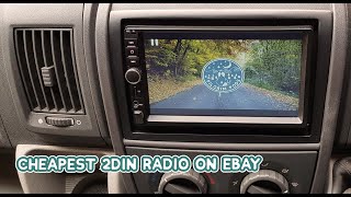 CHEAPEST 2DIN RADIO on EBAY and REVERSING CAM INSTALL and REVIEW - DIY Budget Campervan Conversion by Pilgrim Pods 23,817 views 4 years ago 11 minutes, 43 seconds