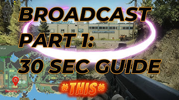 Broadcast Part 1 -  The Quickest & Only Guide You