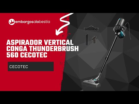 Conga Thunderbrush 560 Aspirador escoba y de mano con cable Cecotec