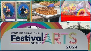 EPCOT Festival of the Arts  2024- The BEST Festival | Disney | Figment Popcorn Bucket | Food