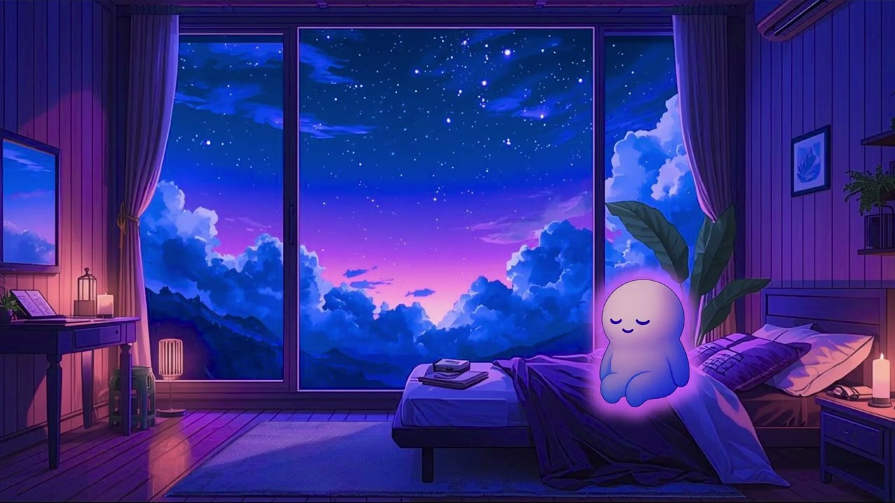 everything feels heavy tonight | Ambient Sleep Music for Stress relief