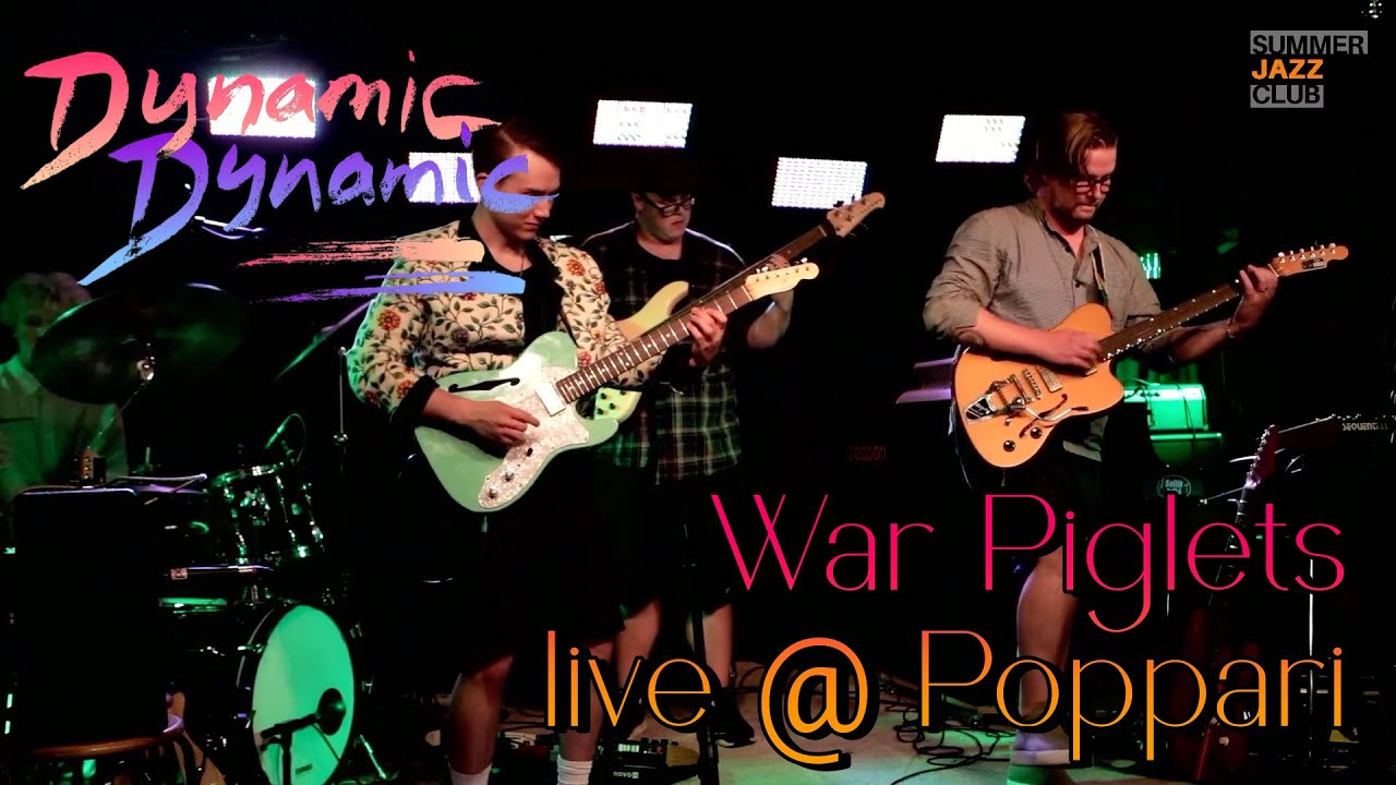 Dynamic Dynamic - War Piglets (live @ Poppari) auf YouTube ansehen Dynamic Dynamic - War Piglets (live @ Poppari) auf YouTube ansehen