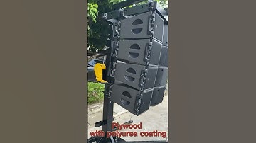Hot selling double 8 inch Line Array Speaker KA208  display and ready for testing!