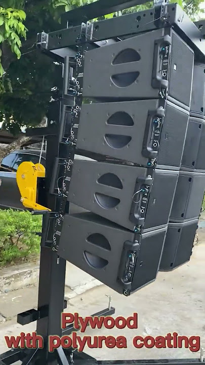 Hot selling double 8 inch Line Array Speaker KA208  display and ready for testing!