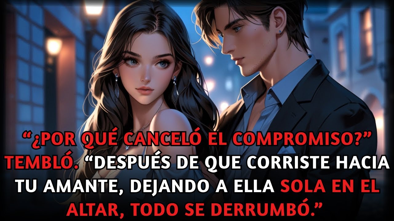 ¿Por qué canceló el compromiso” tembló. “Tras correr con tu amante, dejaste a ella sola en el altar.