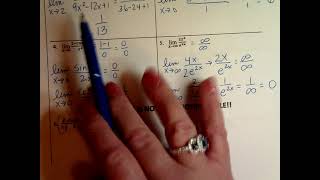 AP Calculus AB Section 4-7: L'Hospital's Rule