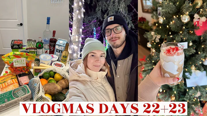 Holiday Dinner Grocery Haul, Wrapping LOTS of Pres...