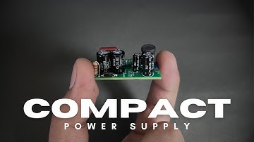 Compact 5V Power Supply for Arduino Projects