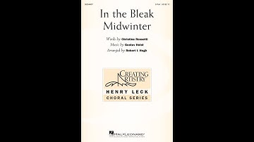 In the Bleak Midwinter (2-Part Choir) - Arranged by Robert I. Hugh
