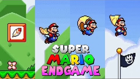 Super Mario Endgame Development Showcase: Cape Feather Power Up (SMBX 38A v1.4.5)