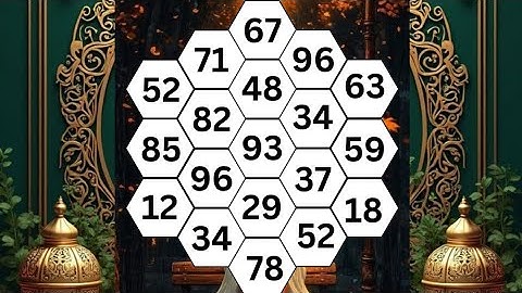 Number Search: How good is your memory?  #quiz #memory #puzzle #564 