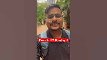 Exam MiniVlog in IIT Bombay !! JEE / NEET Motivation ❤️